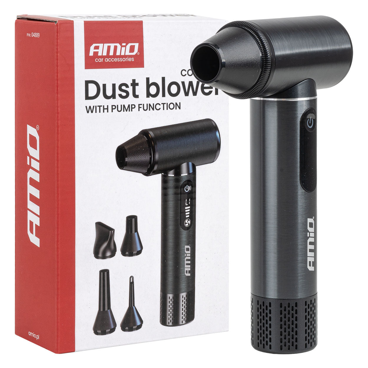 Soffiatore antipolvere senza fili con funzione pompa, 170 W