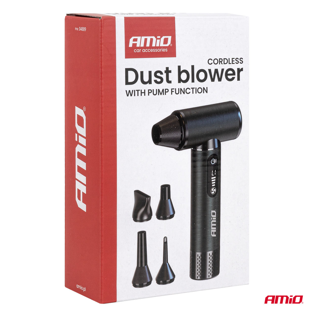 Soffiatore antipolvere senza fili da 170 W con funzione pompa