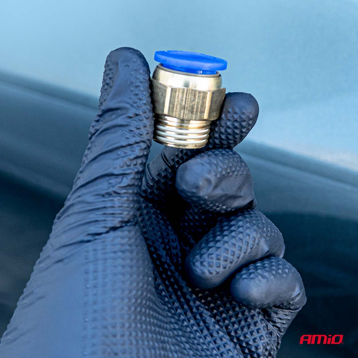 Set di raccordi pneumatici filettati quick-connect