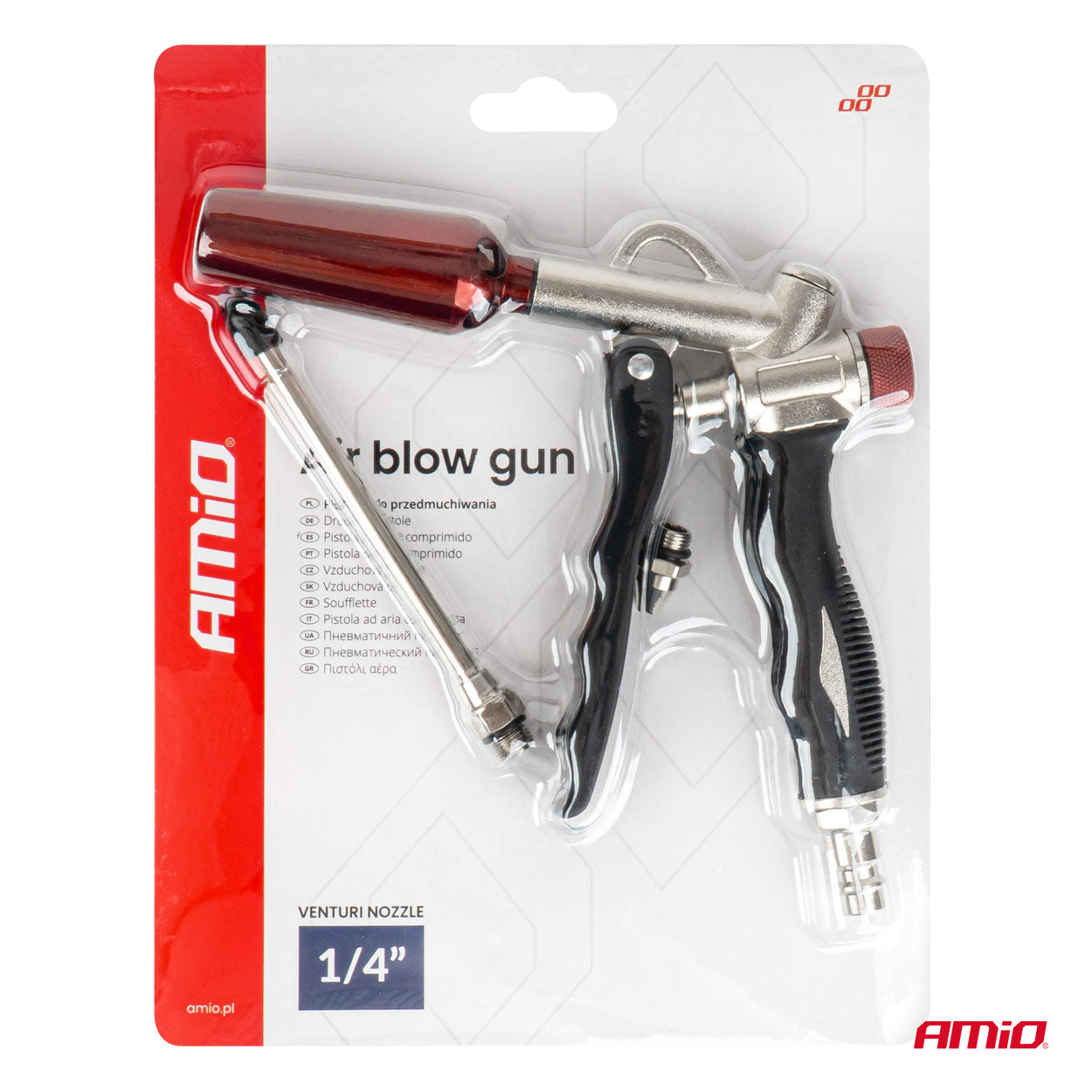 Pistola di soffiaggio ad aria compressa con tecnologia Venturi