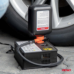 Compressore 12 V per riparazione e gonfiaggio pneumatici