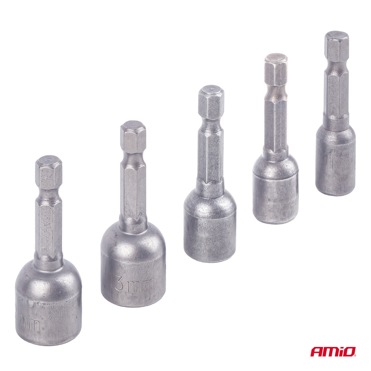 Bussole magnetiche con attacco 1/4 HEX in cinque misure