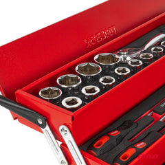 Set di attrezzi da 86 pezzi con cricchetto e bussole