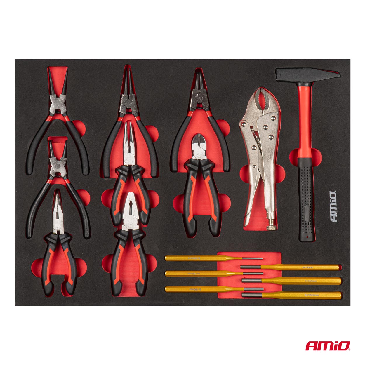 Armadio portautensili con set completo per officina
