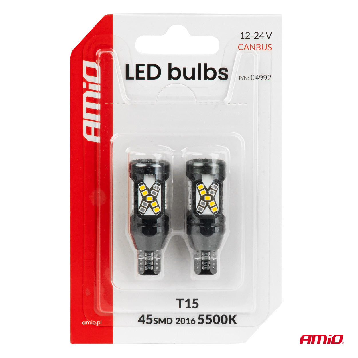 Lampadina LED T15 con 45 LED SMD