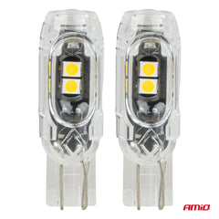 Lampadina LED T10 con luce bianca per impianti elettrici a 12V