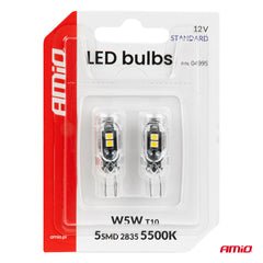 Lampadina LED standard T10 per luci di posizione e illuminazione interna