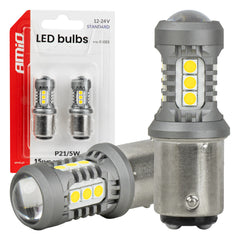 LED-pære BAY15D P21/5W med 15 SMD 3030 LED’er