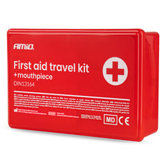 Kit di pronto soccorso per auto in scatola di plastica