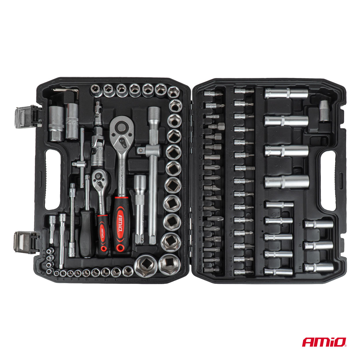 Set utensili da 94 pezzi con inserti e bussole