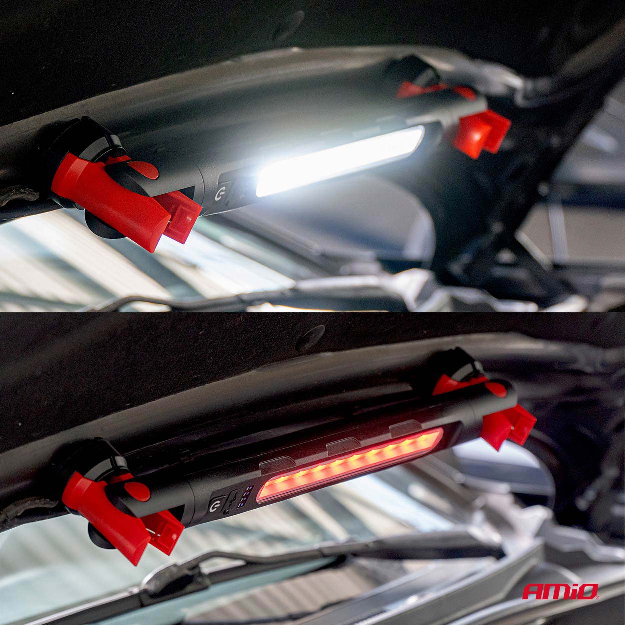 Lampada di ispezione LED con magnete e clip