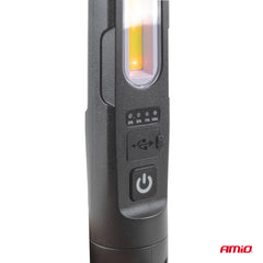 Lampada di ispezione LED con magnete e clip