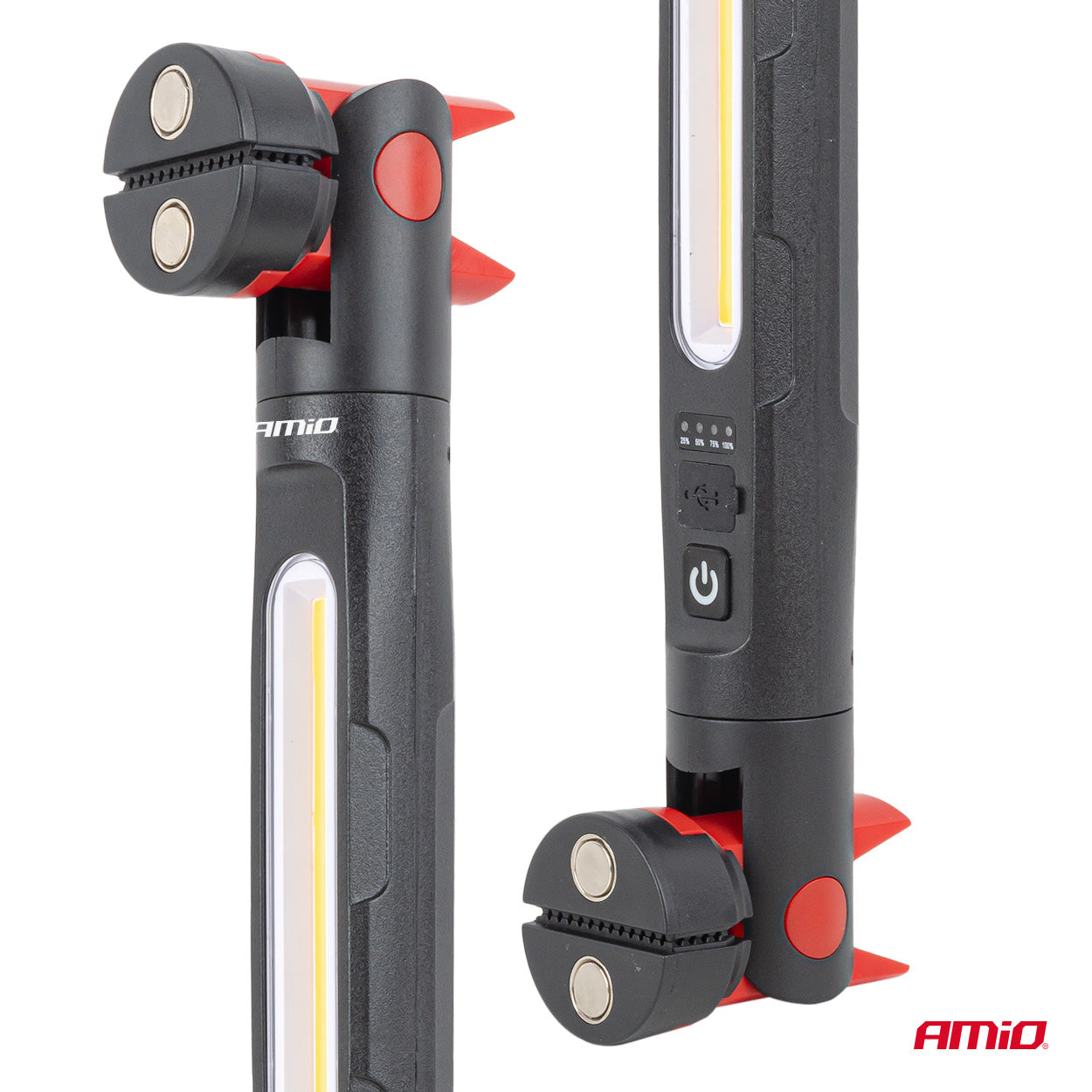 Lampada di ispezione LED con magnete e clip