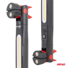 Lampada di ispezione LED con magnete e clip
