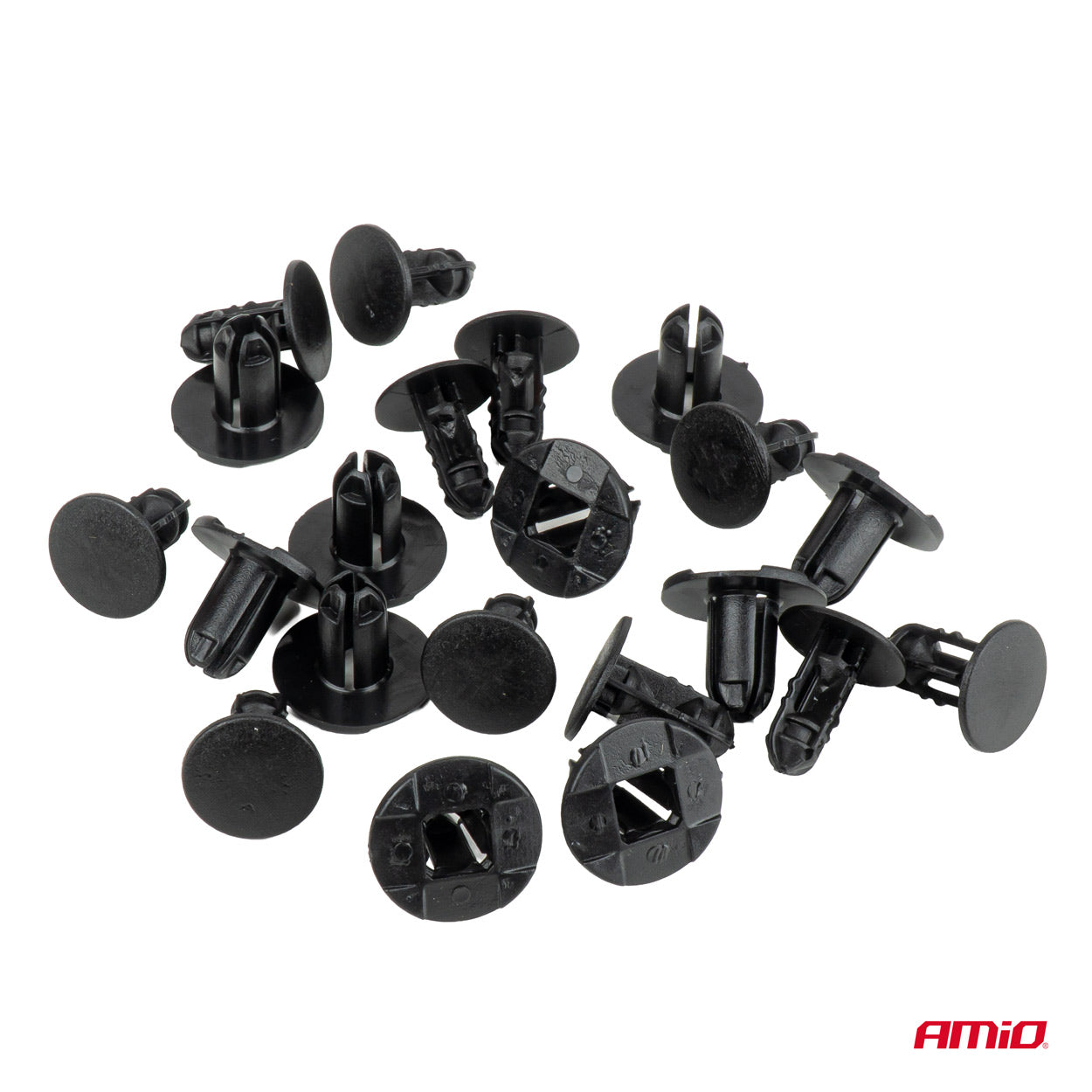 Clip in plastica a pressione per rivestimenti e pannelli dell’auto