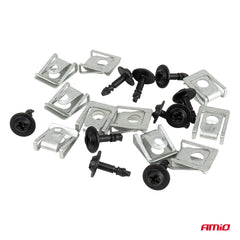 Piastre di montaggio con diametro di 18 mm e foro da Ø 5 mm