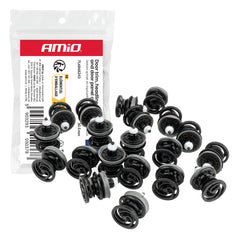 Set di clip per rivestimenti auto da 30,5 mm con 20 clip in plastica