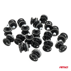 20 clip in plastica per pannelli porta e finiture interne dell’auto