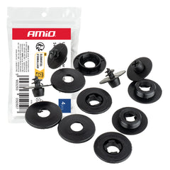 Clip universali per tappetini 14 mm, 4 pz.