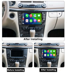 Mercedes-Benz W211 - autoradio da 8" con Apple CarPlay e Android Auto – Carmediaeurope.com