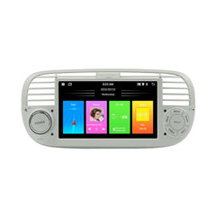 Fiat 500 07-15 - 7" radio met Apple CarPlay en Android Auto – Carmediaeurope.com
