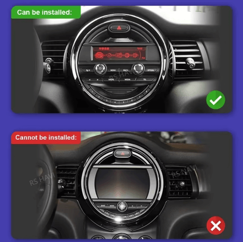 Mini Cooper 14-19 - 9" Radio m. Apple CarPlay og Android Auto – Bilmedie.dk