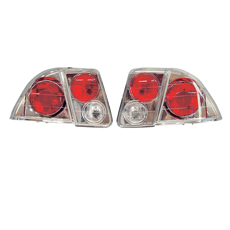 Fanali posteriori per Honda Civic 2001 4 porte stile Lexus