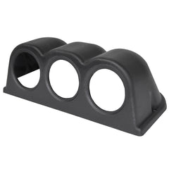Portastrumenti triplo da cruscotto nero Ø 5 cm