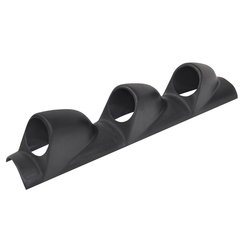 Supporto strumenti per piantone dello sterzo, triplo nero, diametro foro 5 cm