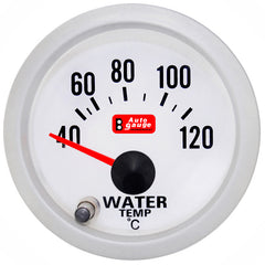 Indicatore temperatura acqua Auto Gauge da 2 pollici con 7 colori