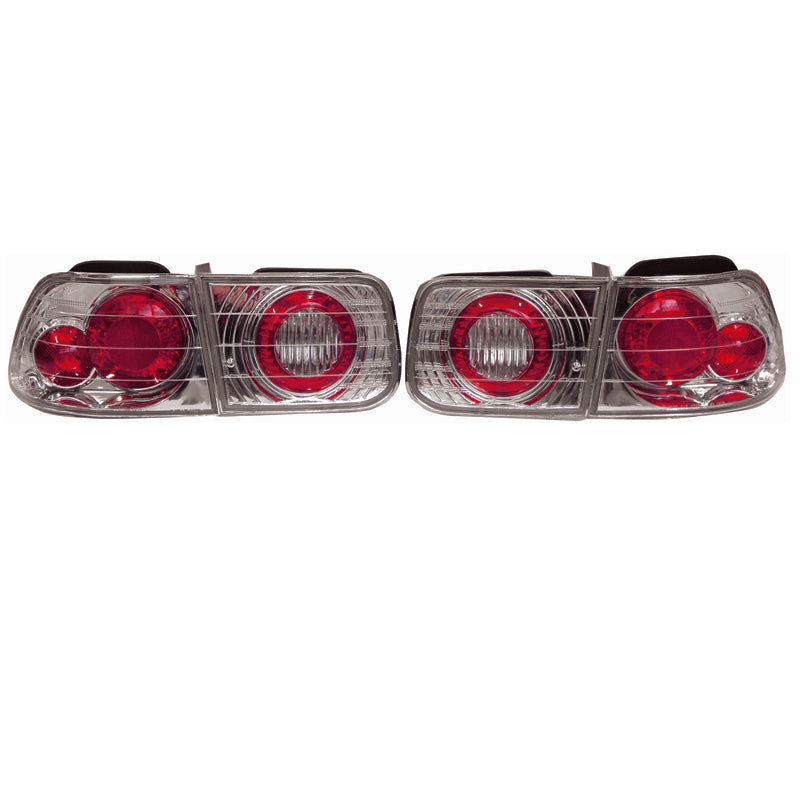 Fanali posteriori per Honda Civic 1996 2 porte look Lexus