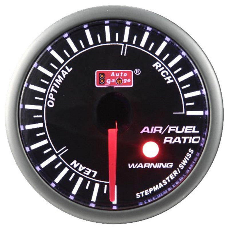Misuratore aria/carburante nero da 2 pollici Auto Gauge