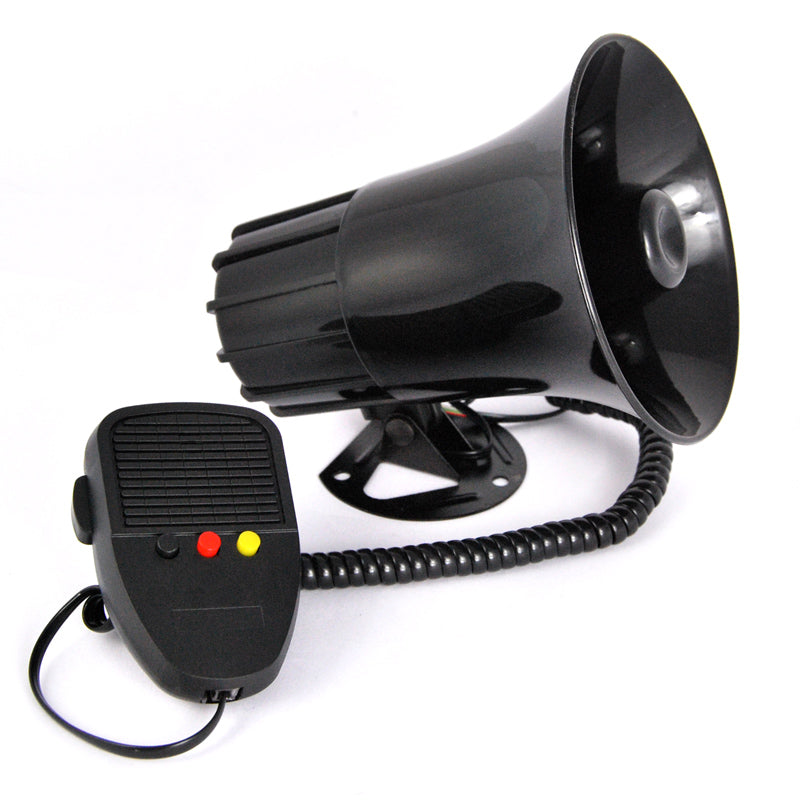 Sirena per polizia 50W con microfono 12V