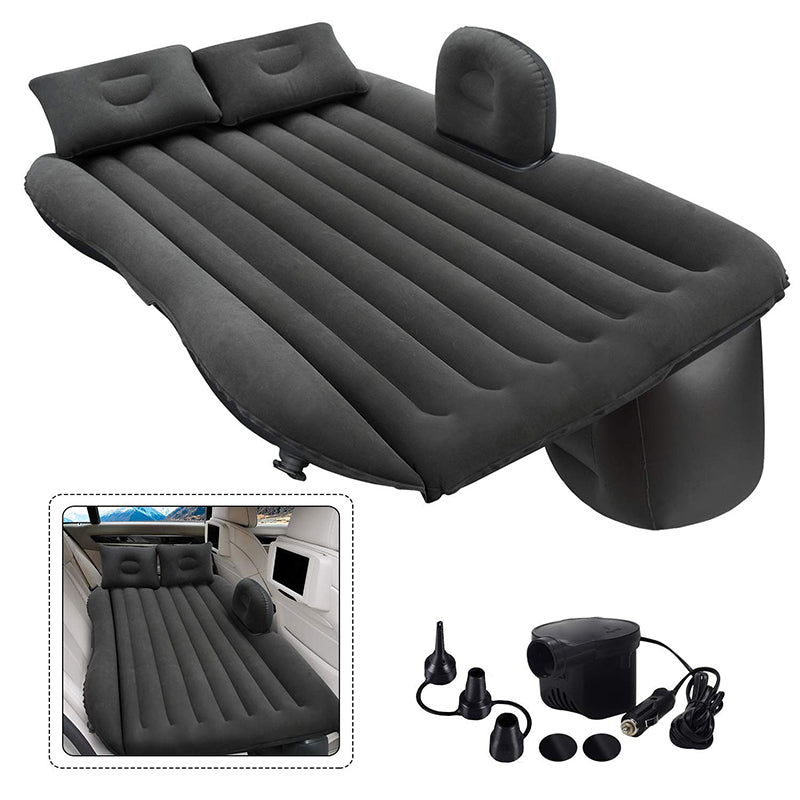 Materasso gonfiabile per sedile posteriore auto con pompa ad aria 12V