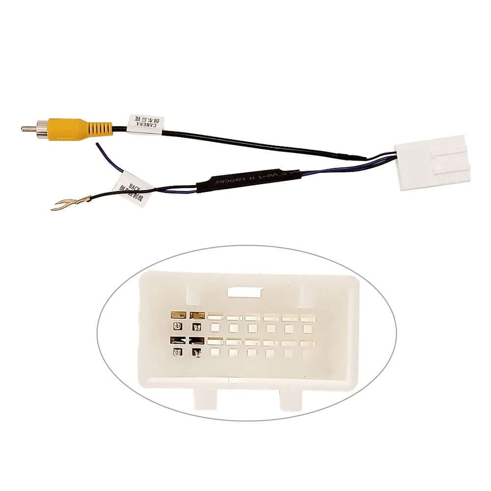 Adapterkabel Toyota - Originalt bakkamera på eftermonteret radio – Bilmedie.dk