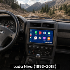 Lada Niva 1993-2018 - autoradio 9" con Apple CarPlay e Android Auto 