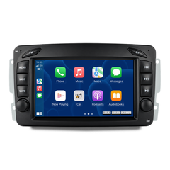Mercedes-Benz W210 mm. 1998-2008 - 7 "radio con Apple CarPlay e Android Auto