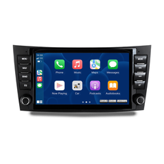Mercedes-Benz W211 - Radio da 8" con Apple CarPlay e Android Auto