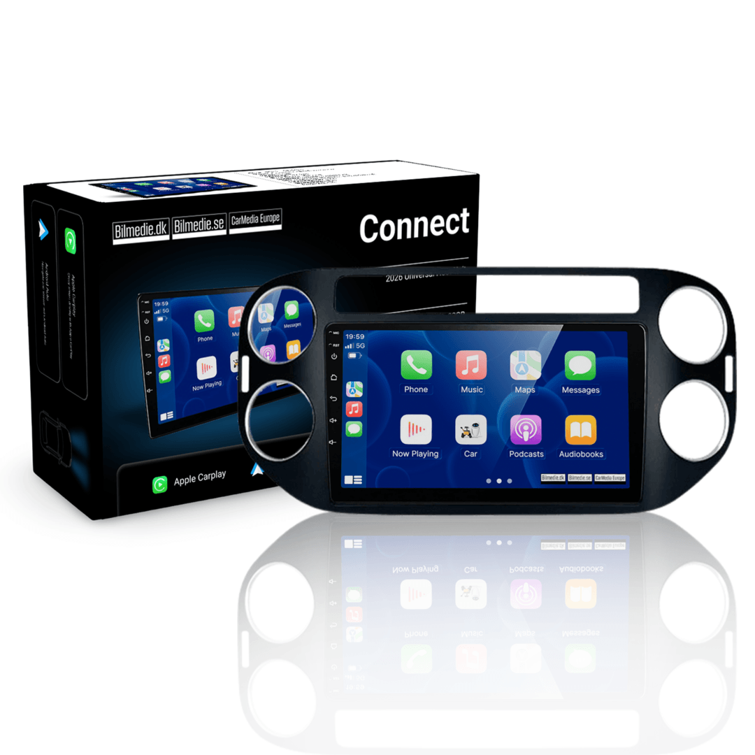 VW Tiguan/Golf Plus 06-16 - Radio da 9" con Apple CarPlay e Android Auto