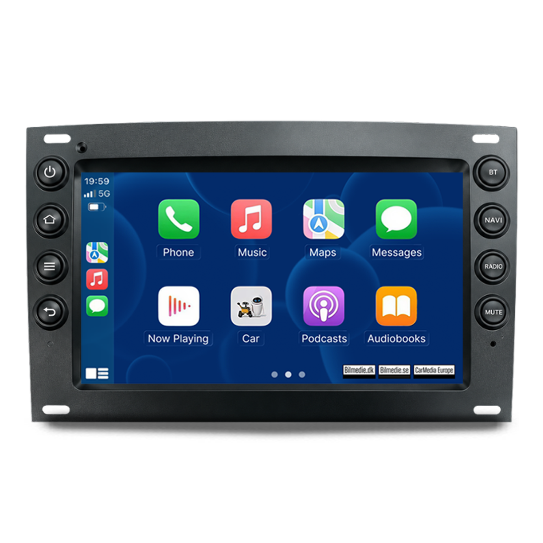 Renault Megane 02-09 - Radio 7" con Apple CarPlay e Android Auto