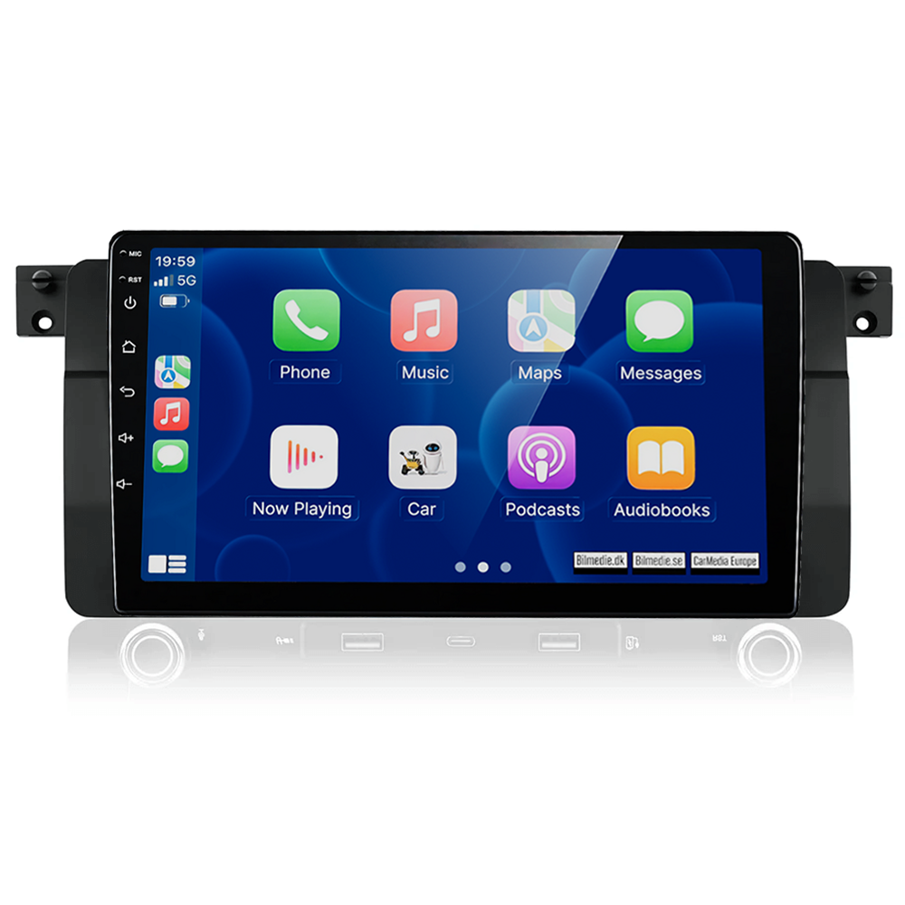 BMW E46 - autoradio 7" (modello 2026) con Apple CarPlay e Android Auto 
