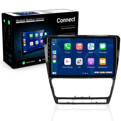 Skoda Octavia 08-13 - Radio da 10,1" con Apple CarPlay e Android Auto
