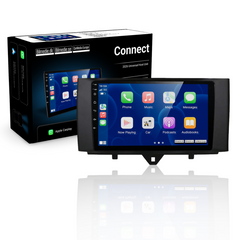 Smart Fortwo 11-15 - 9" Radio met Apple CarPlay en Android Auto 