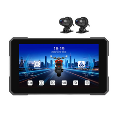Schermo moto da 5” con CarPlay, Android Auto, AirPlay, DVR e TPMS 