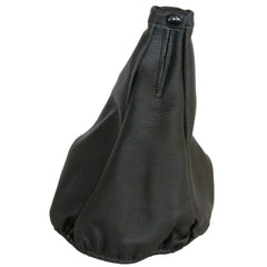 Cuffia leva cambio Carpoint in pelle, nera 