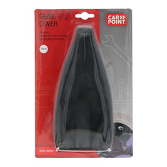 Cuffia leva cambio Carpoint in pelle, nera 