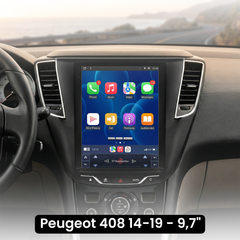 Peugeot 408 14-19 - Radio 9,7" con Apple CarPlay e Android Auto