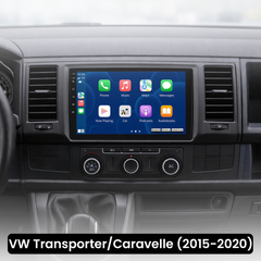 VW Transporter/Caravelle 15-20 - Radio da 9" con Apple CarPlay e Android Auto
