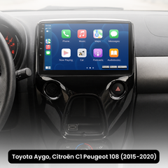108, C1, Aygo 15-20 - Radio 10,1" con Apple CarPlay e Android Auto