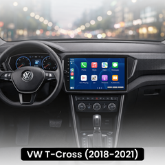 VW T-Roc/T-Cross 18-21 - Radio da 9" con Apple CarPlay e Android Auto
